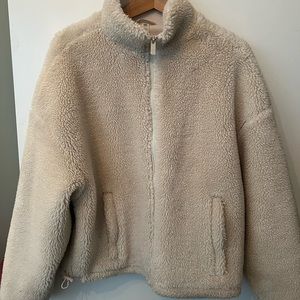 All Flurry Sherpa Jacket in Bone